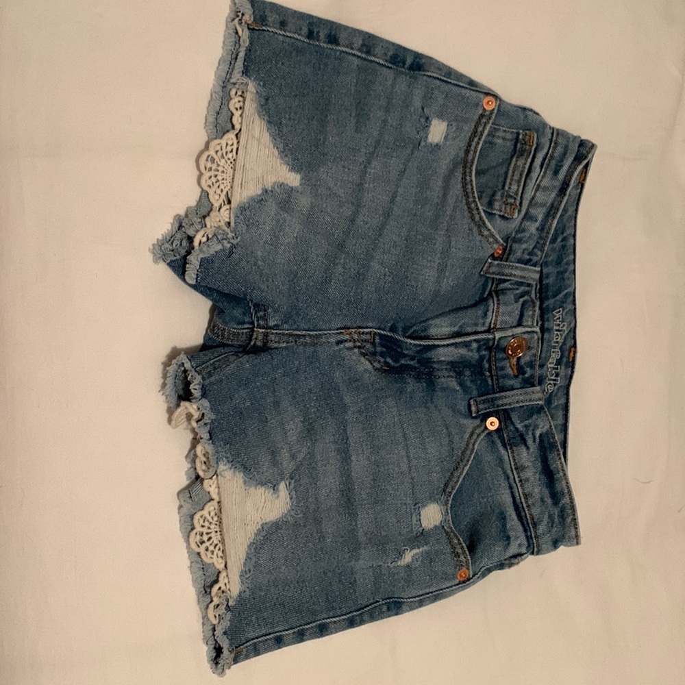 size 0 high rise shorts: wild fable (target brand)